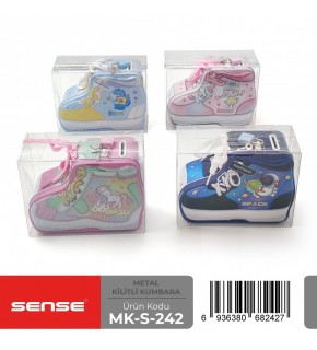 Sense Kilitli Metal Kumbara Mk-S-242