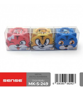 Sense Kilitli Metal Kumbara Mk-S-249