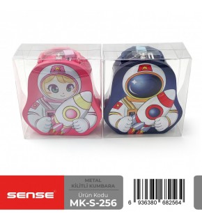 Sense Kilitli Metal Kumbara Mk-S-256