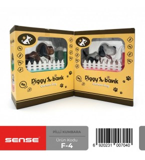 Sense Köpekli Çitli Kumbara F-4