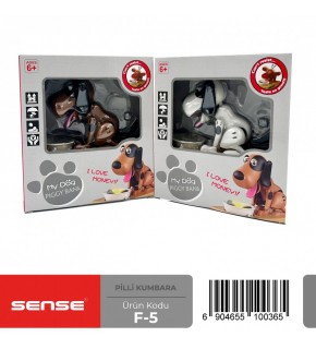 Sense Köpekli Kumbara F-5