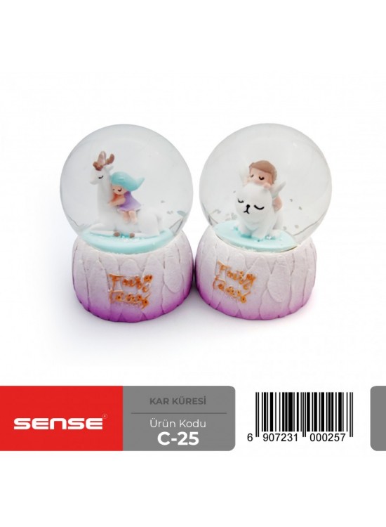 Sense Küçük Boy Işıklı Kar Küresi C-25 Sense Küçük Boy Işıklı Kar Küresi C-25