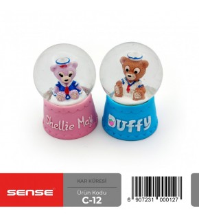 Sense Mini Işıklı Kar Küresi C-12