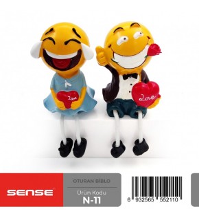 Sense Oturan 2'li Biblo N-11