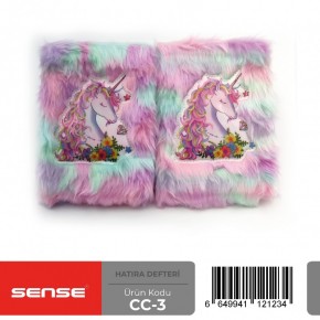 Sense Peluş Hatıra Defteri Cc-3