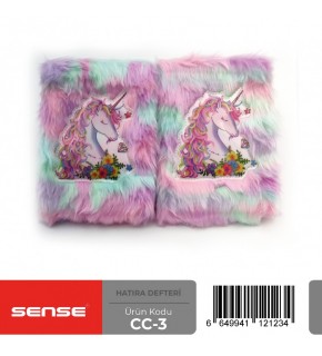 Sense Peluş Hatıra Defteri Cc-3