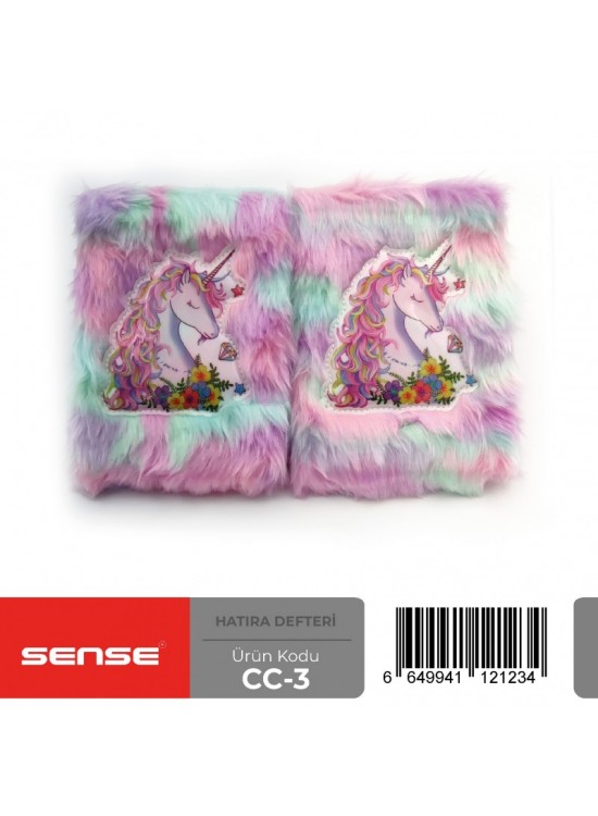 Sense Peluş Hatıra Defteri Cc-3 Sense Peluş Hatıra Defteri Cc-3