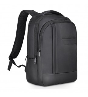 SERÜVEN SİYAH LAPTOP BÖLMELİ SIRT ÇANTASI