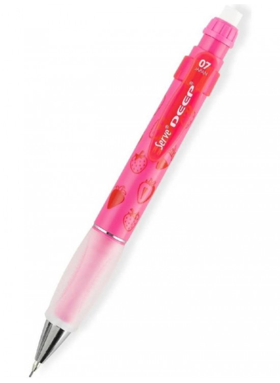 Serve Deep Meknık Kursun Kalem 07mm Fosforlu Pembe Çilek Sv-deep-07-dfpmb (1 Adet)