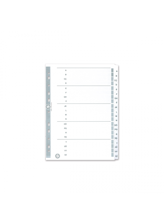Serve Seperatör A-Z Kağıt A4 SV5328