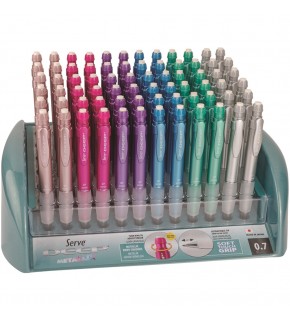 Serve Versatil Kalem Deep 0.7 MM Desenli Metalik 72 Li