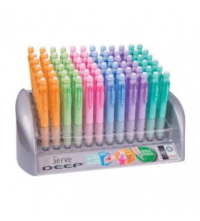 Serve Versatil Kalem Deep 0.7 MM Doğa Desen Pastel 72 Lı