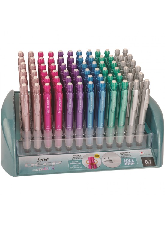 Serve Versatil Kalem Deep 0.7 MM Toprak 72 Lİ