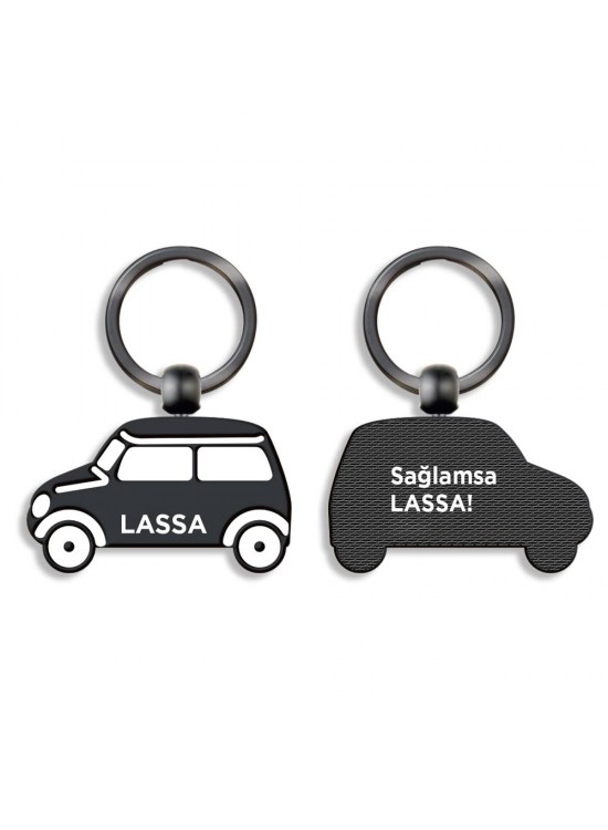 SEYFİYAZ SİYAH ÇİFT YÖN METAL ANAHTARLIK SEYFİYAZ SİYAH ÇİFT YÖN METAL ANAHTARLIK