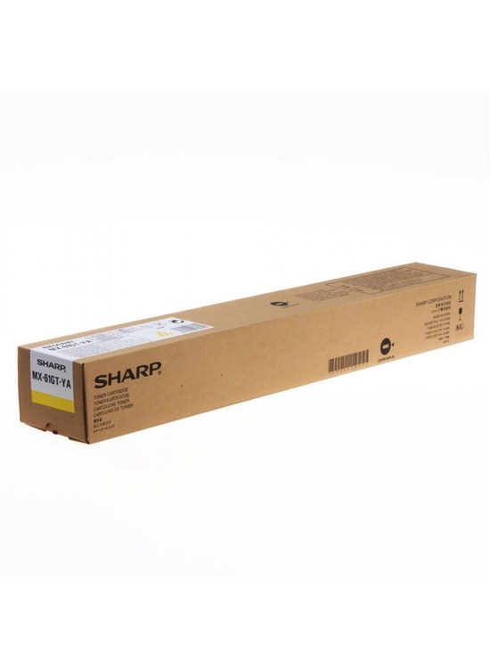 SHARP MX-61GTYA Yellow Sarı Orjinal Fotokopi Toneri MX-2630-2651-3050-3550-3070 24.000 Sayfa SHARP MX-61GTYA Yellow Sarı Orjinal Fotokopi Toneri MX-2630-2651-3050-3550-3070 24.000 Sayfa