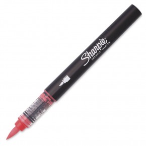 Sharpie Akrilik Markör Fırça Uç Kırmızı Sh-2218113