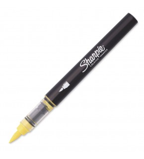 Sharpie Akrilik Markör Fırça Uç Sarı SH-2218065 (1 Adet)
