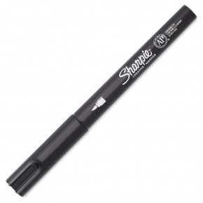 Sharpie Akrilik Markör Fırça Uç Siyah Sh-2218069