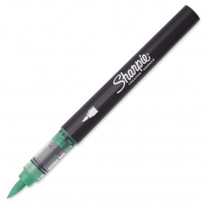 Sharpie Akrilik Markör Fırça Uç Yeşil Sh-2218068