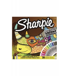 Sharpie Markör Permanent Fine 20 Li Gergedan 2110122