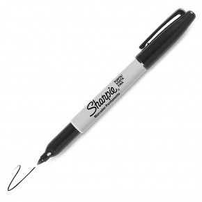 Sharpie Fine Permanent Markör Yuvarlak Uç Siyah S0810930 (1 Adet)