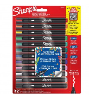 Sharpie Markör Akrilik Yuvarlak Uç 12 Li Bls 2201070