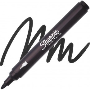 Sharpie Markör Akrilik Yuvarlak Uç Siyah Sh-2218123 (1 Adet)