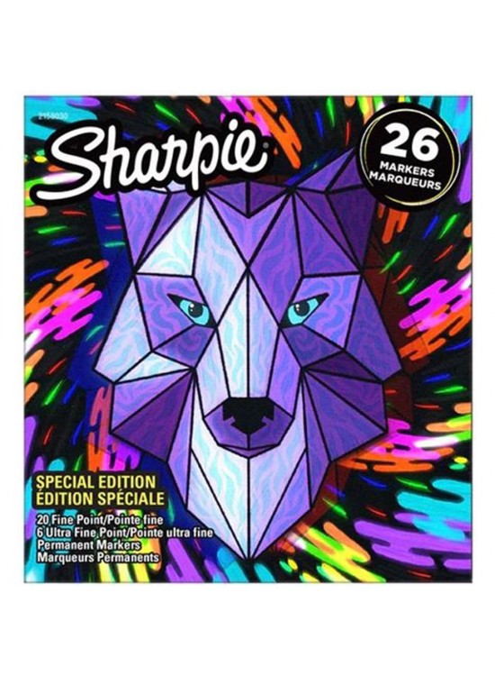 Sharpie Markör Permanent Fine 26 Lı Kutu Kurt 2158030