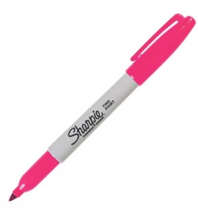 Sharpie Markör Permanent Fine Yuvarlak Uçlu Pembe 1785161 (1 Adet)