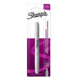 Sharpie Markör Permanent Metalik Gümüş Tekli Bls 1986004 (1 Adet)