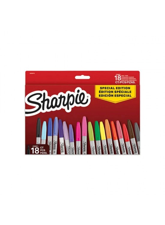 Sharpie Permanent Markör Fine 18 Li