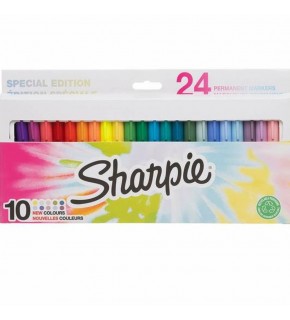 Sharpie Permanent Markör Fine/uf Karışık 24 lü