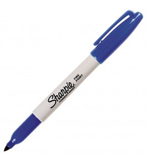 Sharpie Permanent Markör Fine  Yuvarlak Uç Mavi S0810950 (1 Adet)