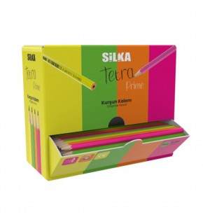 Silka Kurşun Kalem Hex Prıme Neon 144 Lü Stand Art.1498st