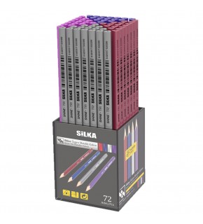 Silka Kurşun Kalem Shıne Metalik Üçgen 72 Li KL1.TSM-72