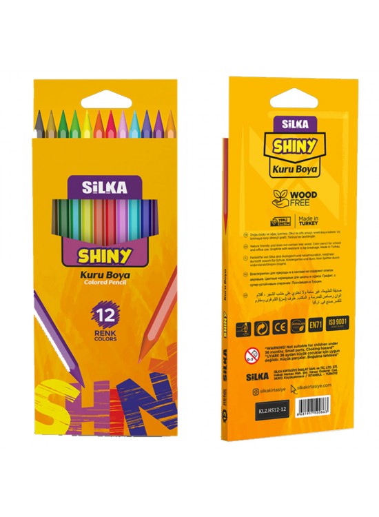 Silka Kuru Boya 12 Lİ