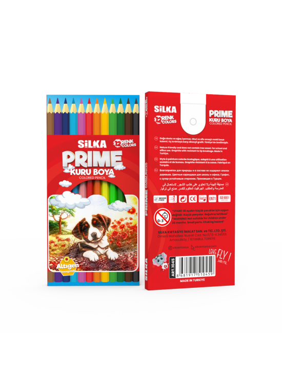 Silka Kuru Boya Prime Tam Boy 12 Li