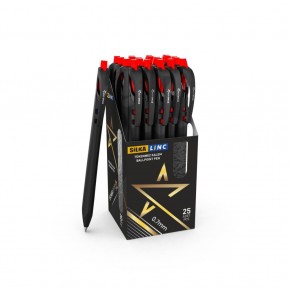 Silka Lınc Starone Tükenmez Kalem  0,7 MM Kırmızı 25 Li