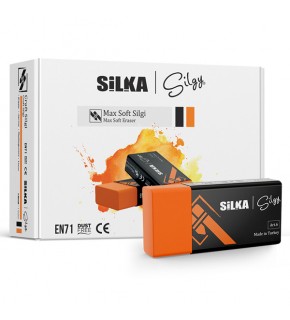 Silka Maxsoft Öğrenci Silgisi Turuncu Art.6 (1 Adet)