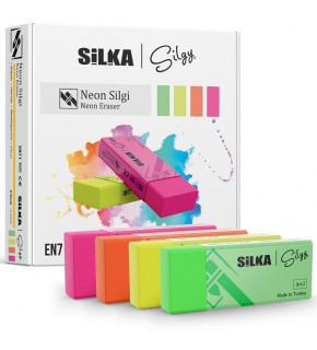 Silka Öğrenci Silgisi Neon Art.3 (1 Adet)
