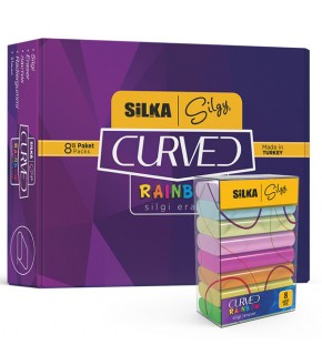 Silka Silgi Rainbow 8 Li Neon Pastel SG.51 (1 Adet)