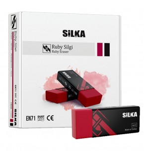 Silka Silgi Ruby Kırmızı (1 Adet)