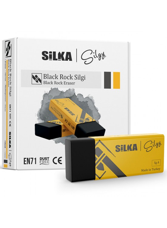 Silka Silgi Siyah Rock Siyah SG.5 (1 Adet)