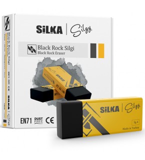 Silka Silgi Siyah Rock Siyah SG.6 (1 Adet)