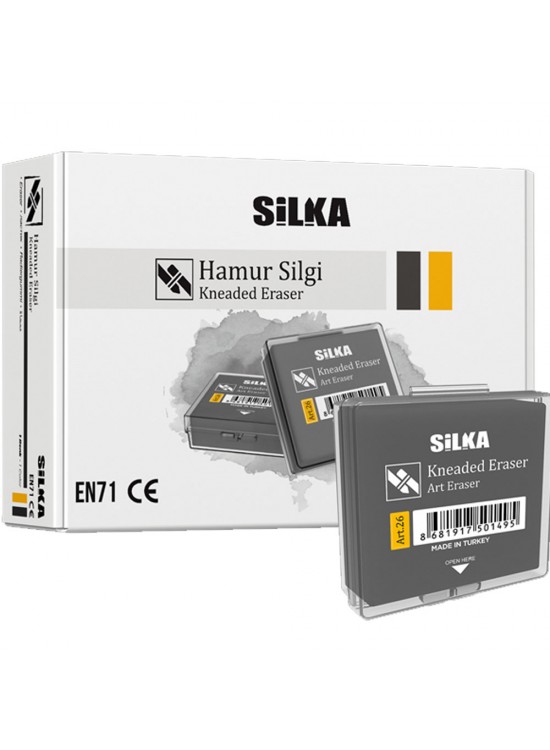 Silka Silgy Gri Hamur Silgi Art.26 (1 Adet)