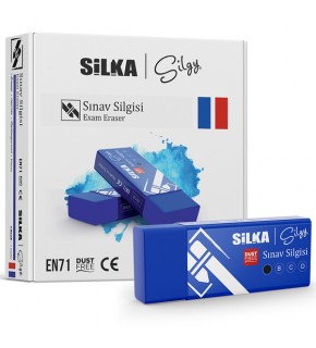 Silka Sınav Silgisi Lacivert Art.9 (1 Adet)