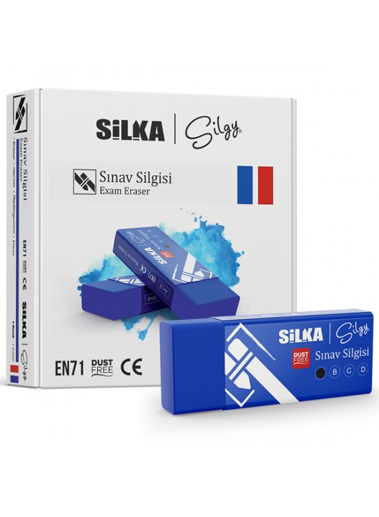 Silka Sınav Silgisi Lacivert Art.10 (1 Adet)
