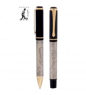 SİLOPİ ATATÜRK KABARTMALI İKİLİ KALEM SETİ