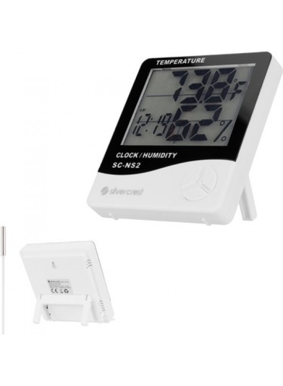 Silvercrest Dijital Sıcaklık Nem Ölçer Termometre