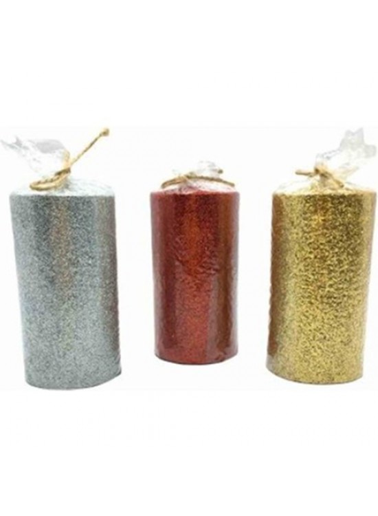 Simli Kalın Mum Simli Kalın Mum